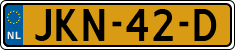 License plate of the Netherlands, Cars