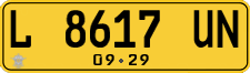License plate of Indonesia, Commercial vehicles