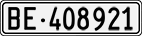 License plate of Switzerland, Cars
