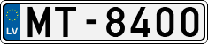 License plate of Latvia, Regular car plates