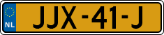 License plate of the Netherlands, Cars