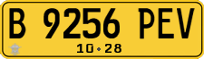 License plate of Indonesia, Commercial vehicles
