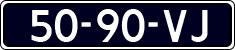 License plate of the Netherlands, Cars