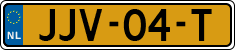 License plate of the Netherlands, Cars
