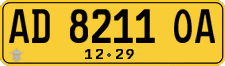 License plate of Indonesia, Commercial vehicles