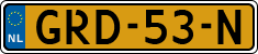 License plate of the Netherlands, Cars