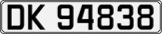 License plate of Norway, Cars