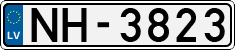 License plate of Latvia, Regular car plates