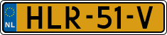 License plate of the Netherlands, Cars