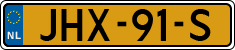 License plate of the Netherlands, Cars
