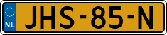 License plate of the Netherlands, Cars