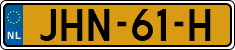 License plate of the Netherlands, Cars