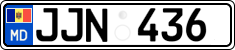 License plate of Moldova, Cars (2015)