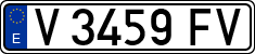 License plates of Spain, 1971 year series
