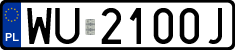 License plates of Poland, Regular car plates
