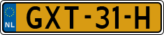 License plate of the Netherlands, Cars