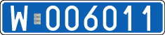 License plates of Poland, Diplomatic