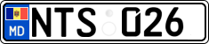 License plate of Moldova, Cars (2015)