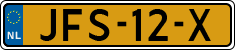 License plate of the Netherlands, Cars