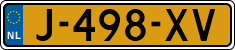 License plate of the Netherlands, Cars