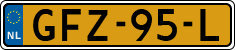 License plate of the Netherlands, Cars