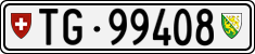 License plate of Switzerland, Cars
