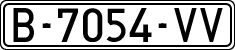 License plates of Spain, 1971 year series