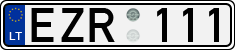 License plate of Lithuania, Cars