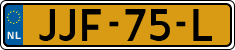 License plate of the Netherlands, Cars