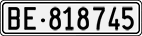 License plate of Switzerland, Cars