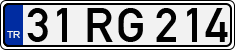 License plate of Turkey, Regular plates
