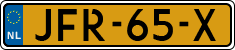 License plate of the Netherlands, Cars