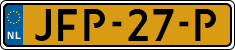 License plate of the Netherlands, Cars