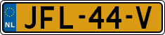 License plate of the Netherlands, Cars
