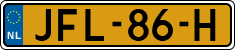 License plate of the Netherlands, Cars