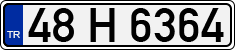 License plate of Turkey, Regular plates