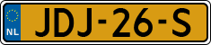 License plate of the Netherlands, Cars