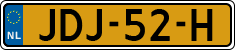 License plate of the Netherlands, Cars