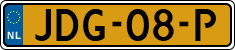 License plate of the Netherlands, Cars