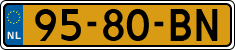 License plate of the Netherlands, Diplomatic