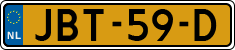 License plate of the Netherlands, Cars
