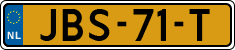 License plate of the Netherlands, Cars