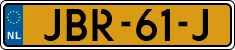 License plate of the Netherlands, Cars