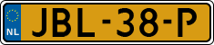 License plate of the Netherlands, Cars