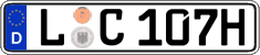 German license plate, Plates for oldtimers (type 