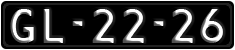 License plate of Portugal, Regular plates