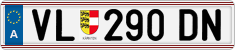 License plate of Austria, Regular plates
