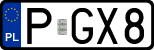 License plates of Poland, Regular car plates