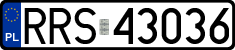 License plates of Poland, Regular car plates