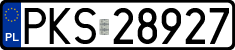 License plates of Poland, Regular car plates
